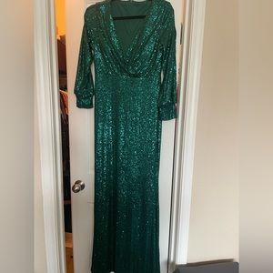 Amazon sequin gown